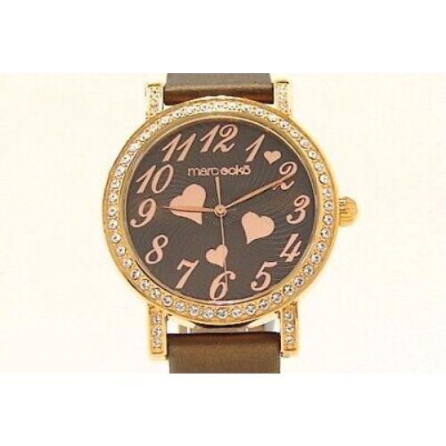 Marc Ecko E95055L1 Rose Gold Case Crystal Ladies Watch