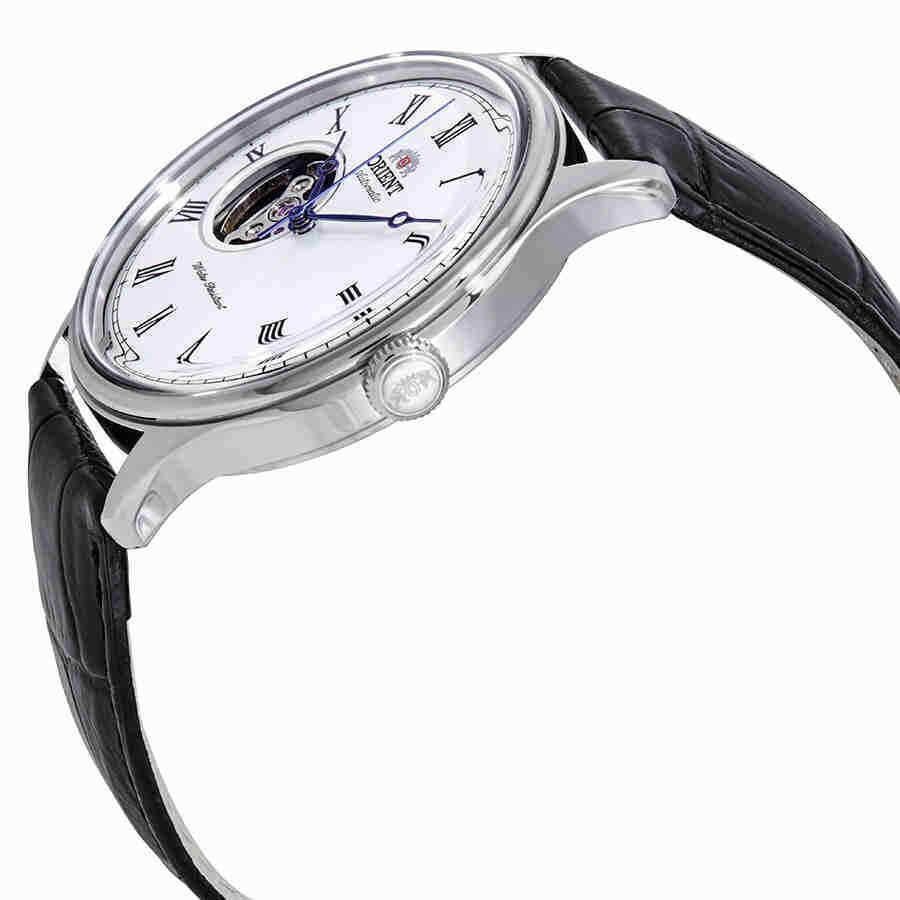 Orient Open Heart Automatic White Dial Men`s Watch FAG00003W0