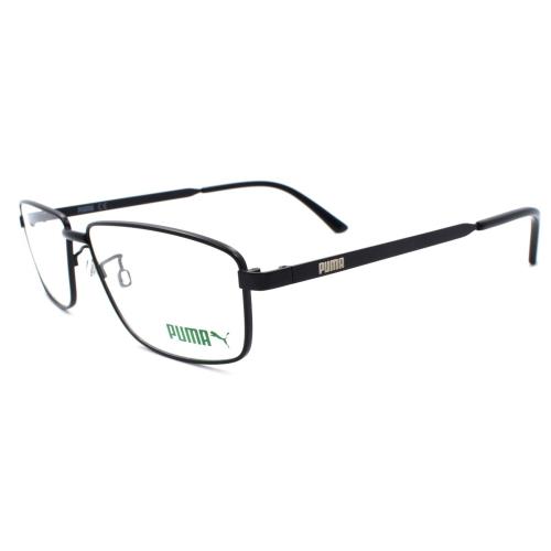 Puma PE0115O 001 Men`s Eyeglasses Frames 57-14-150 Black