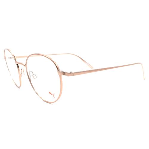 Puma PU0181O 003 Men`s Eyeglasses Frames 50-21-145 Pink Rose Gold