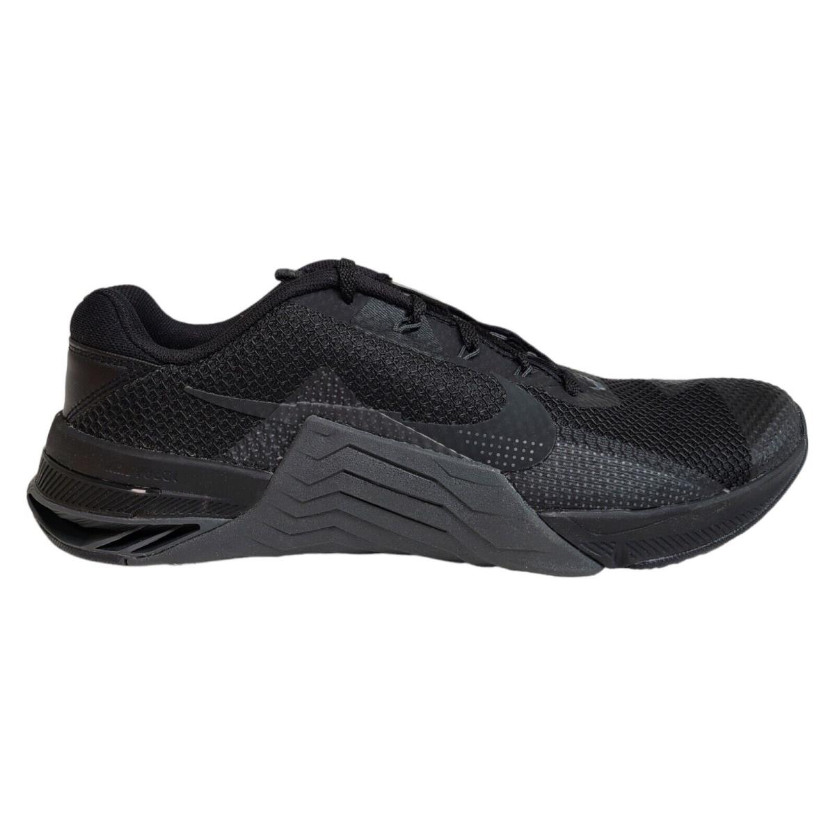 Nike Mens 10 12 13 Metcon 7 Triple Black Crossfit Gym Training Shoes CZ8281-001 - Black