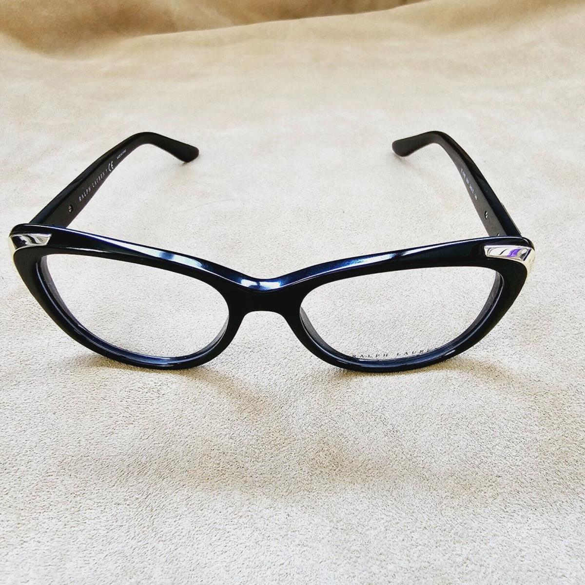 Ralph Lauren eyeglasses  - Shiny Black/Demo Lens , Shiny Black on Crystal/Demo Lens Frame 0