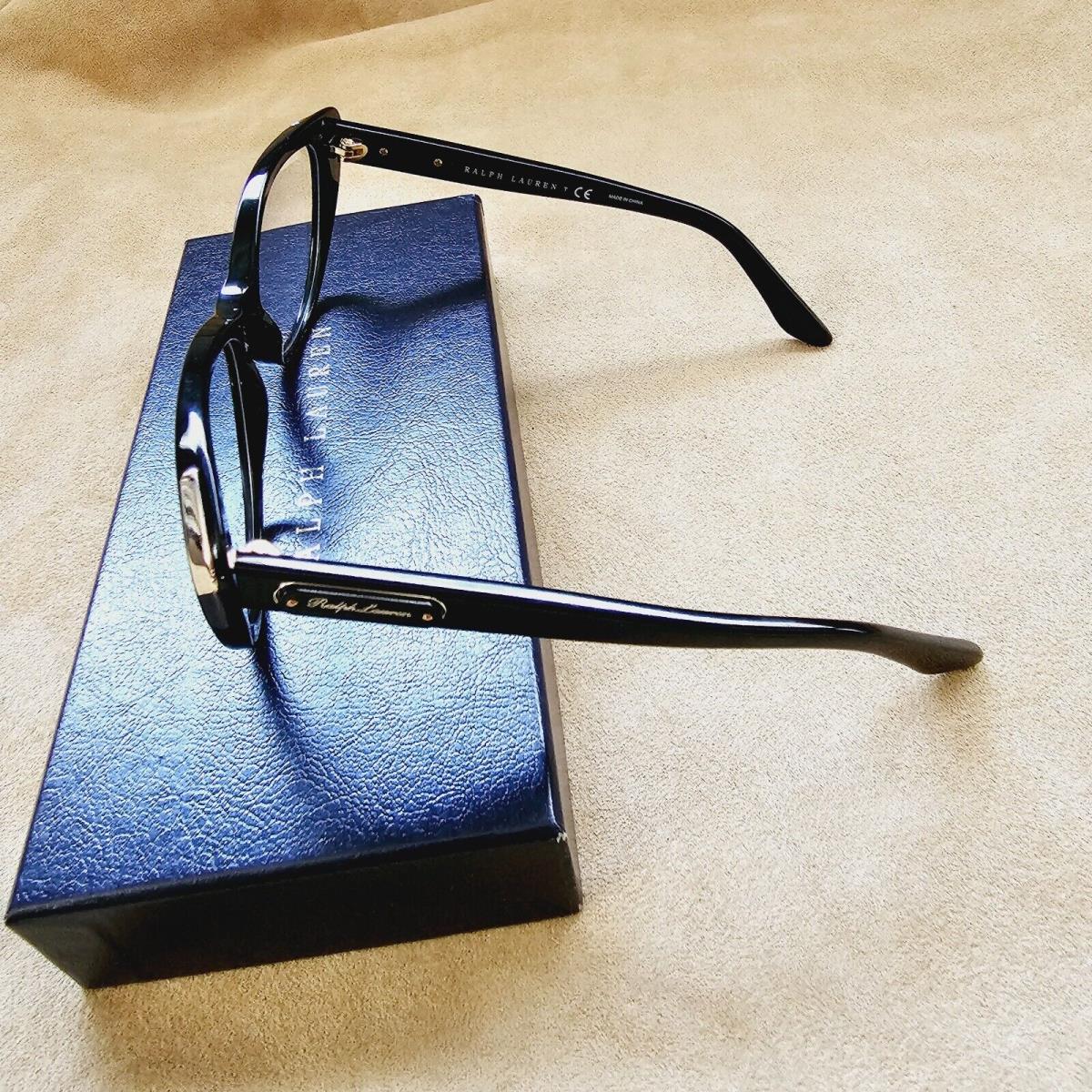 Ralph Lauren eyeglasses  - Shiny Black/Demo Lens , Shiny Black on Crystal/Demo Lens Frame 2