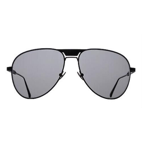 Bottega Veneta BV0051S 001 Black Grey Sunglasses