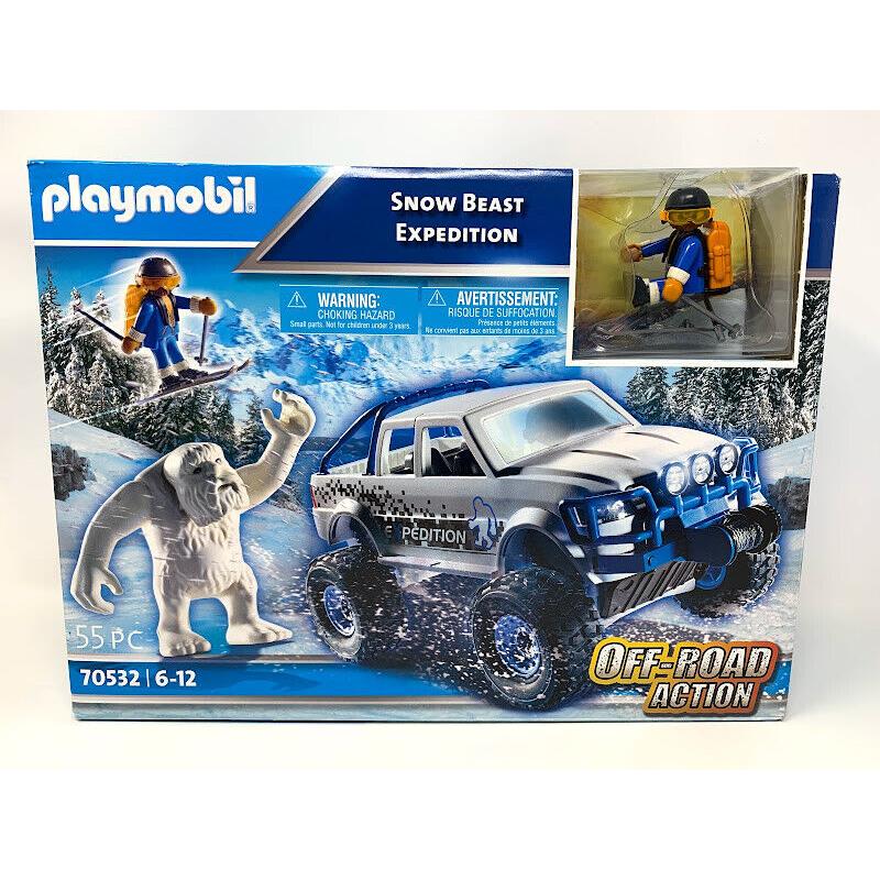 Playmobil Off-road Action Snow Beast Expedition Building Set 70532 IN Stock