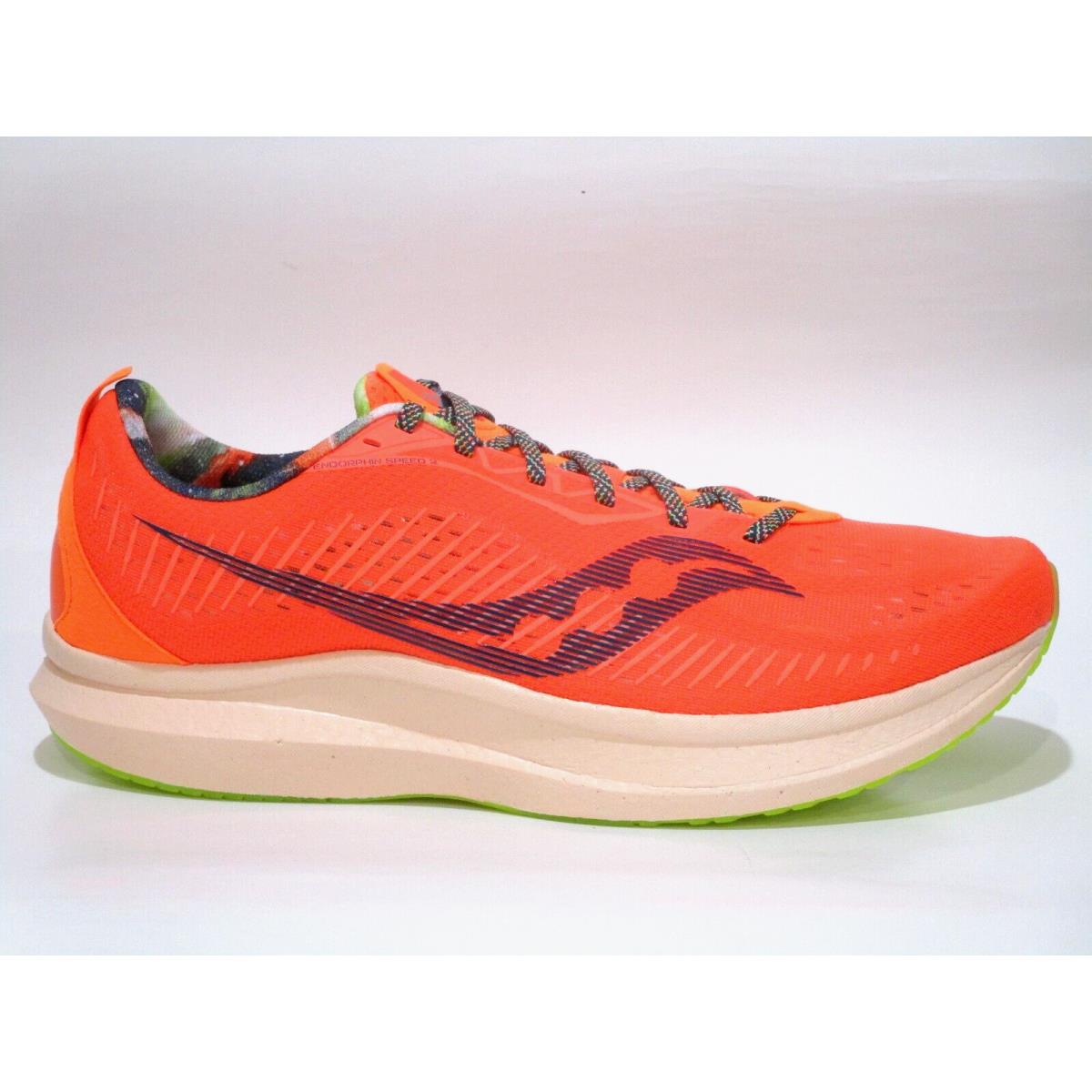 Saucony Men`s S20688-45 Endorphin Speed 2 Running Shoes Campfire Story 15 M US
