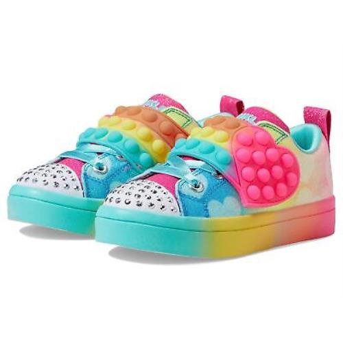 Girl`s Shoes Skechers Kids Twi-lites 2.0 - Heart Pops 314503L Little Kid