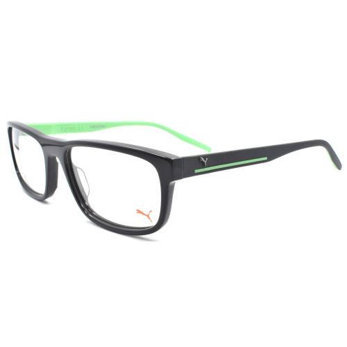 Puma PU0275O 004 Men`s Eyeglasses Frames 57-18-150 Gray / Green