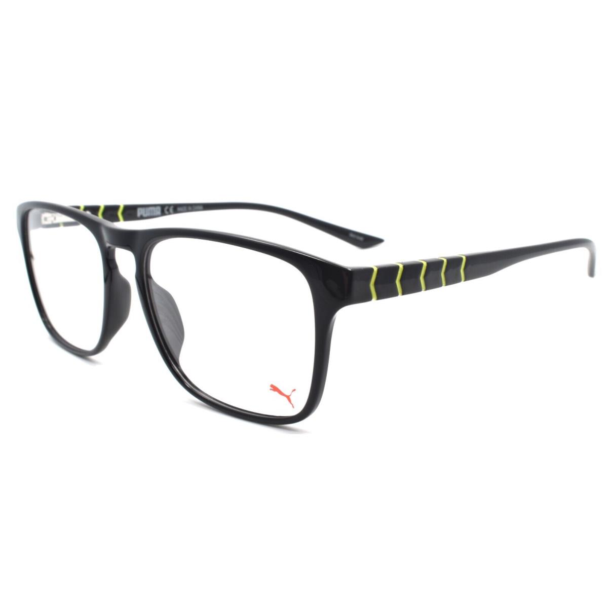 Puma PU0135O 001 Men`s Eyeglasses Frames 53-17-145 Black
