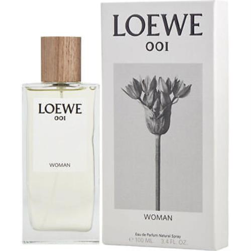 Loewe 001 Woman Eau De Parfum Spray 100ml/3.4oz Womens Perfume