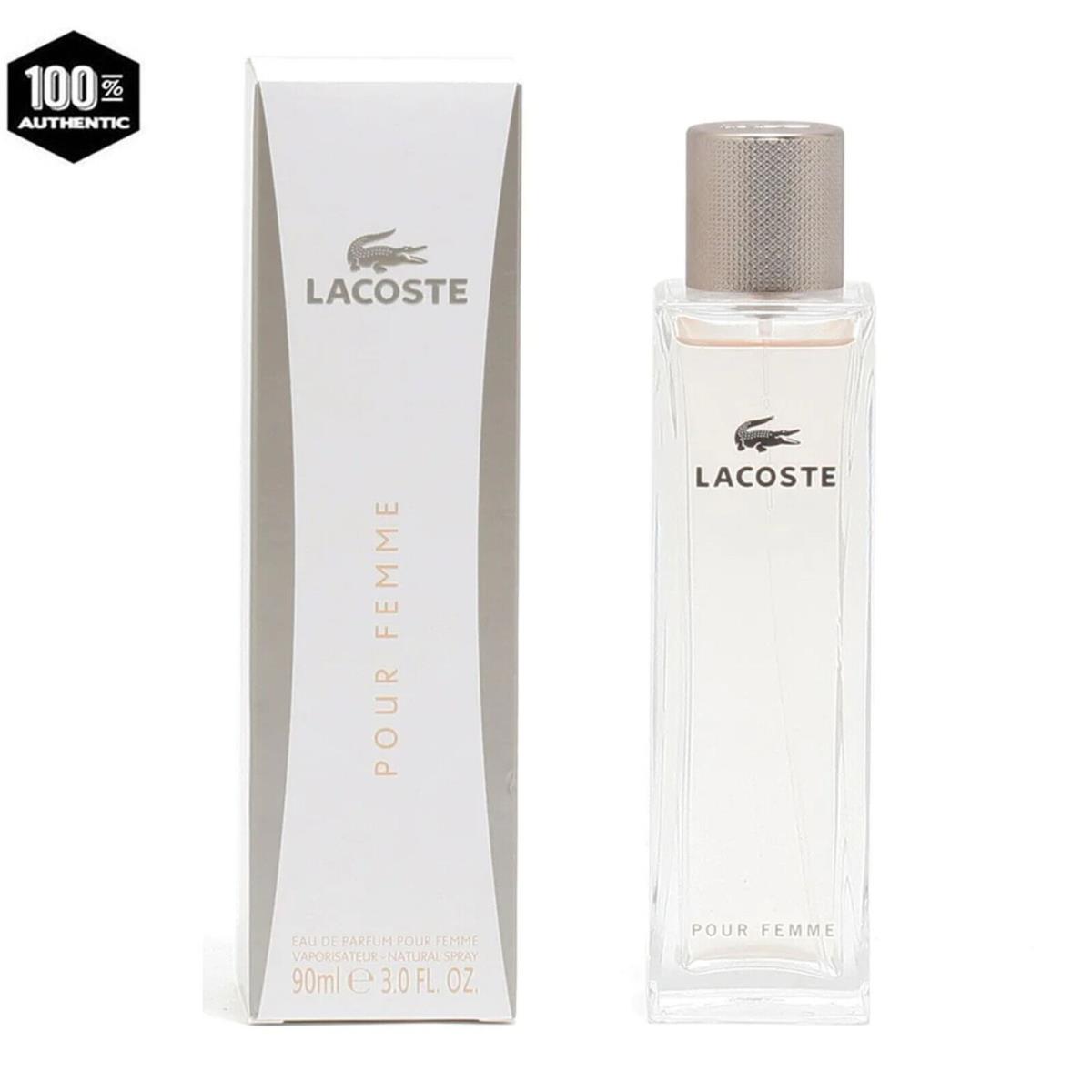 Lacoste Pour Femme by Lacoste 3.0 oz / 90 ml Edp Spray For Women