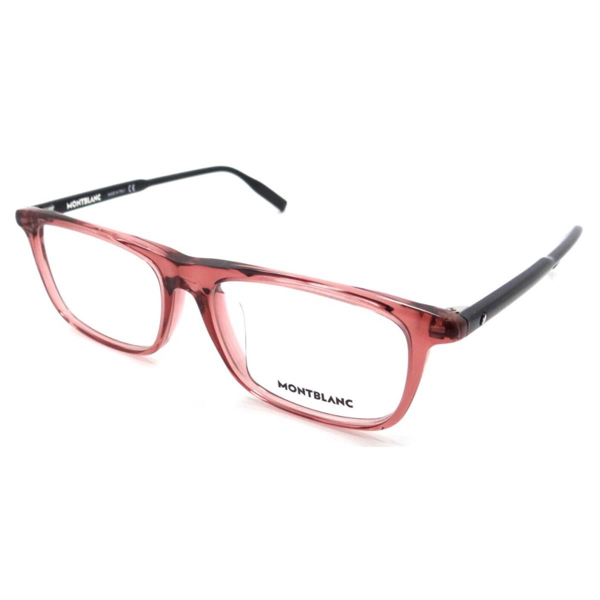 Montblanc Eyeglasses Frames MB0012OA 008 54-16-150 Burgundy /black Made in Italy