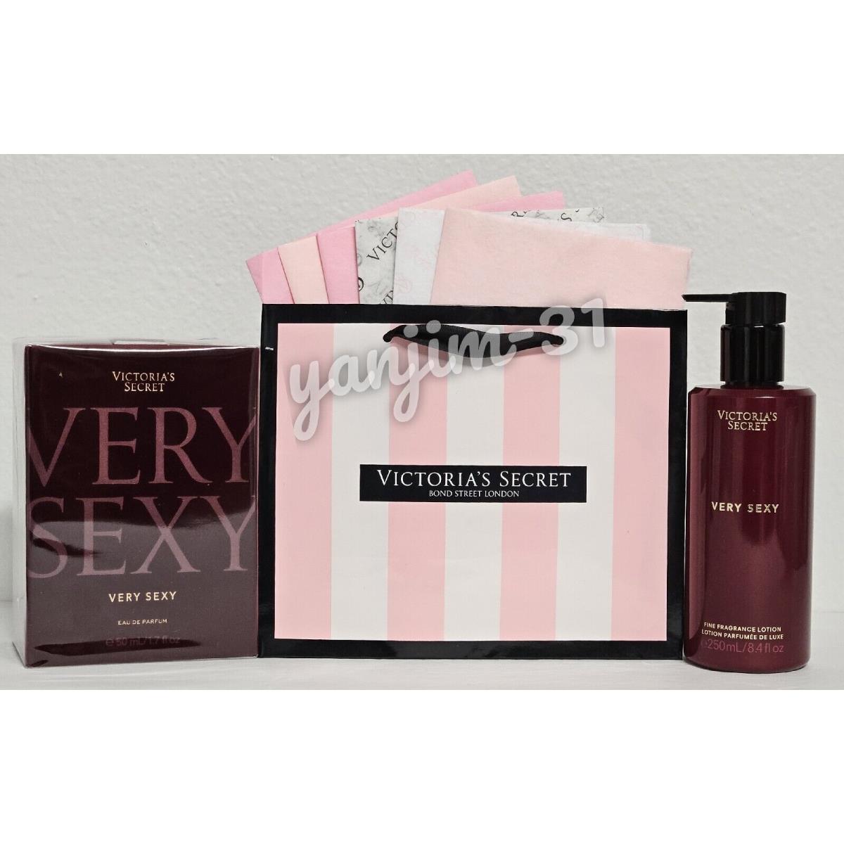 Victoria Secret Very Sexy - Perfume 50 ML + Lotion 250 ML Set