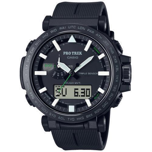 Casio Pro Trek PRW6621Y-1E Men`s Black Radio Controlled Solar Climber Watch