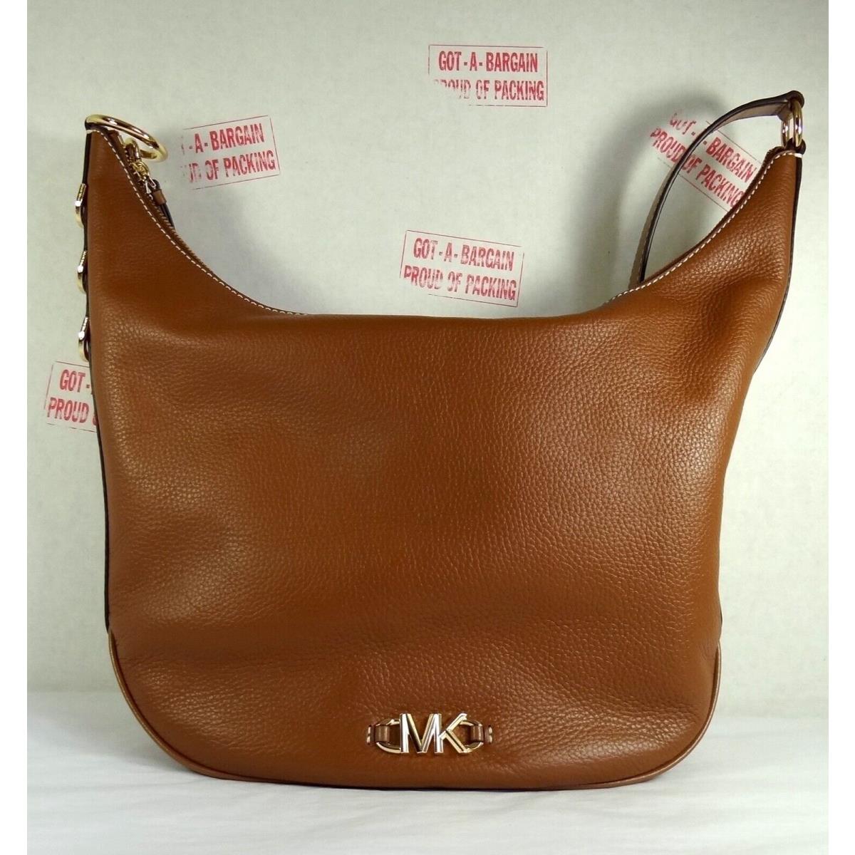 Michael Kors Izzy Large Luggage Pebbled Leather Shoulder Crossbody Bag