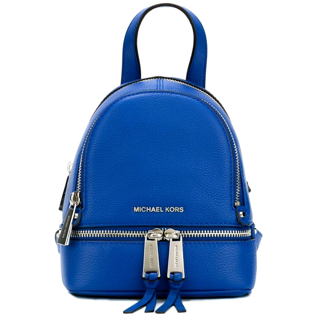 Michael Kors Large Women Travel School Backpack Shoulder Handbag electric  blue 196163280660 | eBay