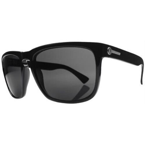 Electric Knoxville XL Sunglasses - Gloss Black / Ohm Grey - Polarized