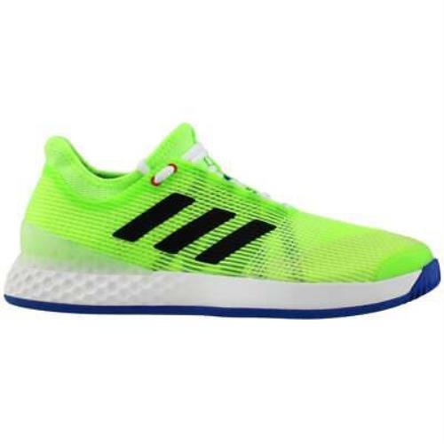 Adidas Adizero Ubersonic 3 Tennis Mens Green Sneakers Athletic Shoes EF2768 - Green