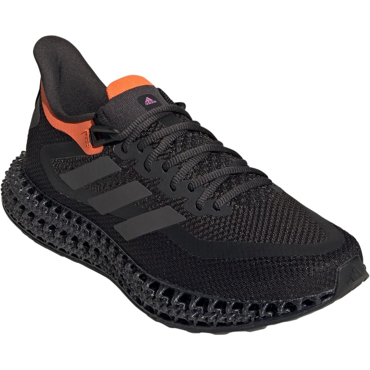 Adidas Men`s 4DFWD 2 Running Shoes - Carbon/Orange