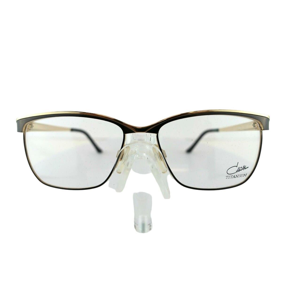 Cazal 4254 02 Anthracite/ Yellow Gold 52-16-135 Titanium Eyeglass Frames