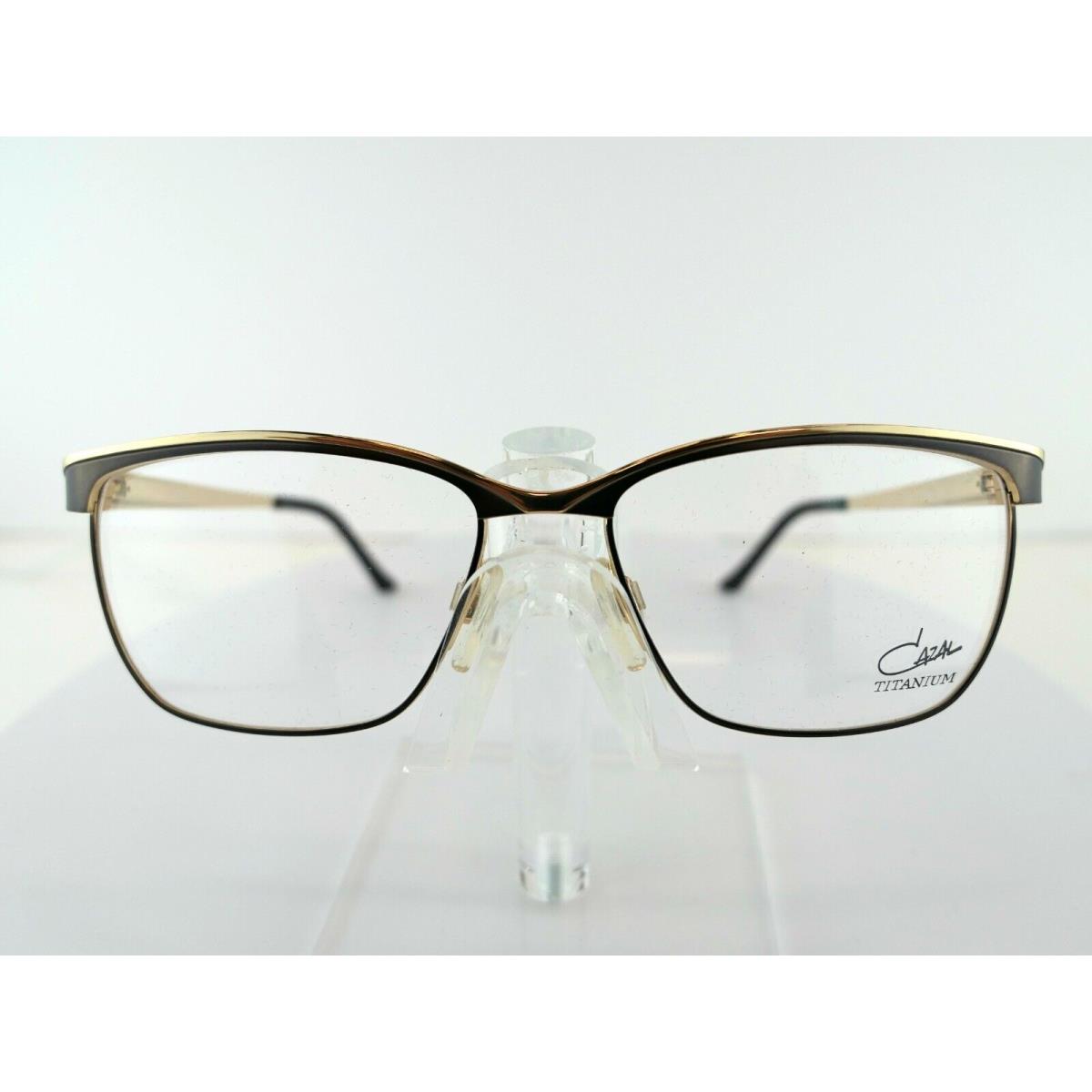Cazal eyeglasses  - Frame: ANTHRACITE / YELLOW GOLD 0