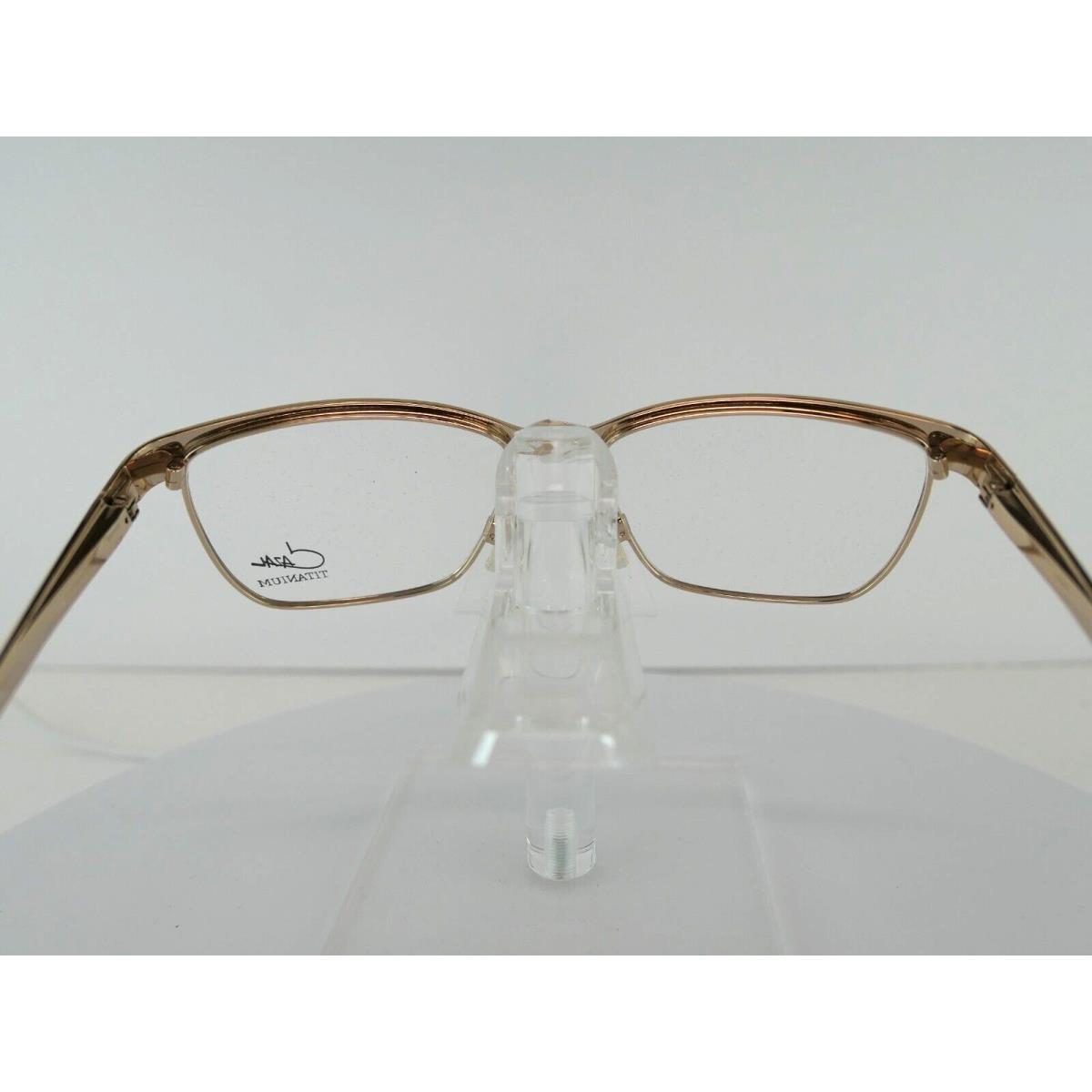 Cazal eyeglasses  - Frame: ANTHRACITE / YELLOW GOLD 4