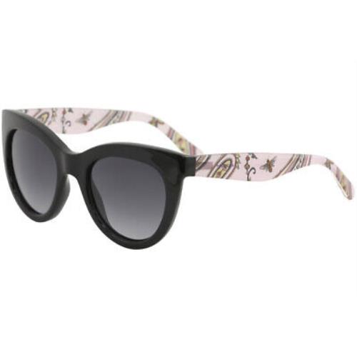 Tommy Hilfiger Women`s TH1480OS TH1480/O/S 807-9O Black Cat Eye Sunglasses 51mm