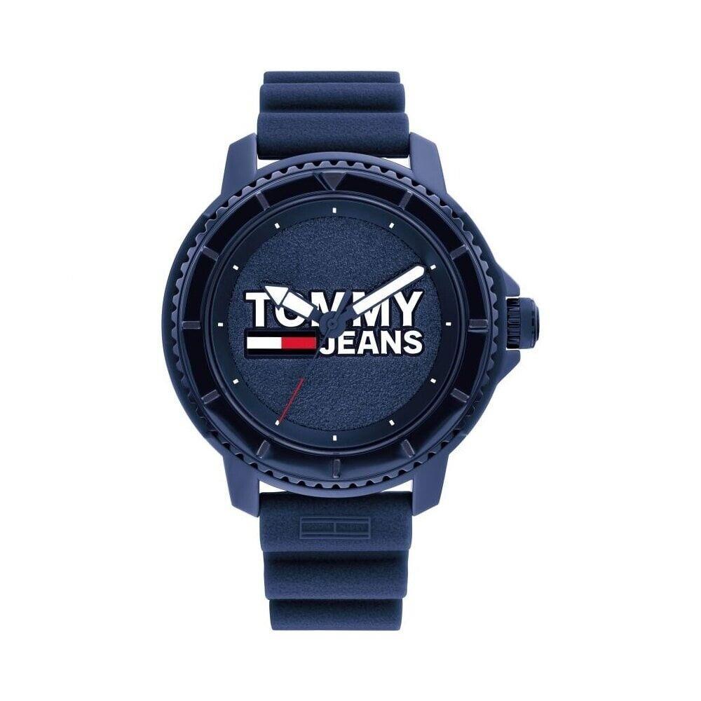 Tommy Hilfiger Blue Plastic and Rubber Watch 1792000