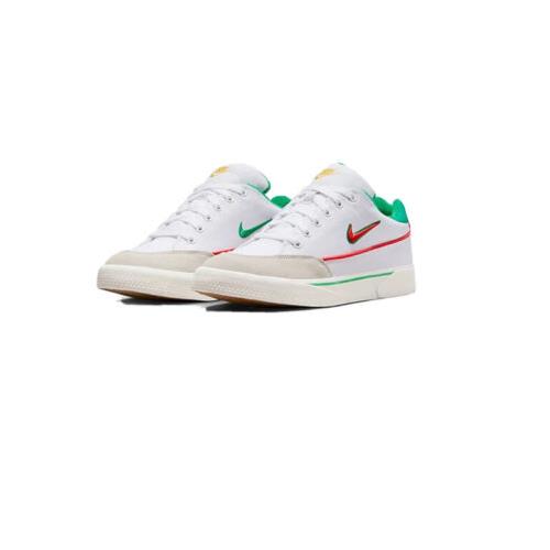 Men Nike Retro Gts 97 Lifestyle Sneakers Shoes White/lt Crimson/green DX2944-100