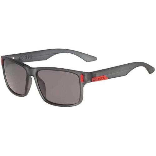 Dragon DR 512S LL 024 Matte Grey Count Sunglasses with Smoke Luma Lenses - Grey , Gray Frame, Smoke Lens