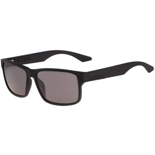 Dragon DR 512S LL 002 Matte Black Count Sunglasses with Grey Luma Lenses - Matte Black, Frame: Black, Lens: Grey