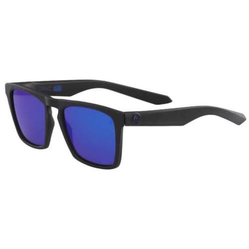 Dragon DR Drac LL H2O 007 Matte Black Floating Polarized Sunglasses - Blue, Frame: Black, Lens: Blue
