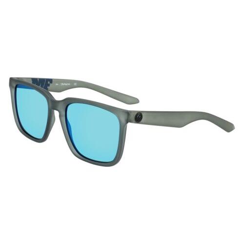 Dragon Baile XL LL H2O 416 Matte Crystal Shadow Floating Polarized Sunglasses - Matte Crystal Shadow H2o , Matte Crystal Green Frame, Blue Lens