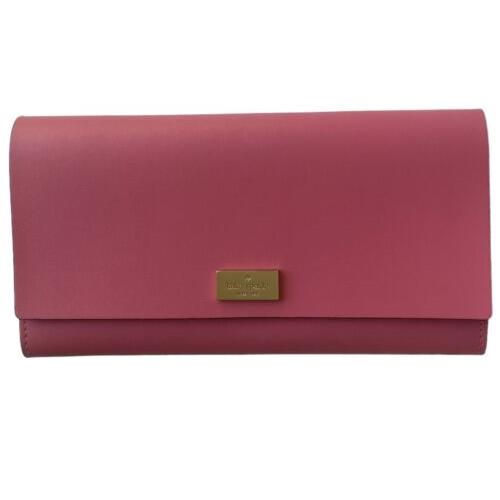 Kate Spade York Pim Arbour Hill Smooth Leather Wallet Pink / Pink WLRU2124 693