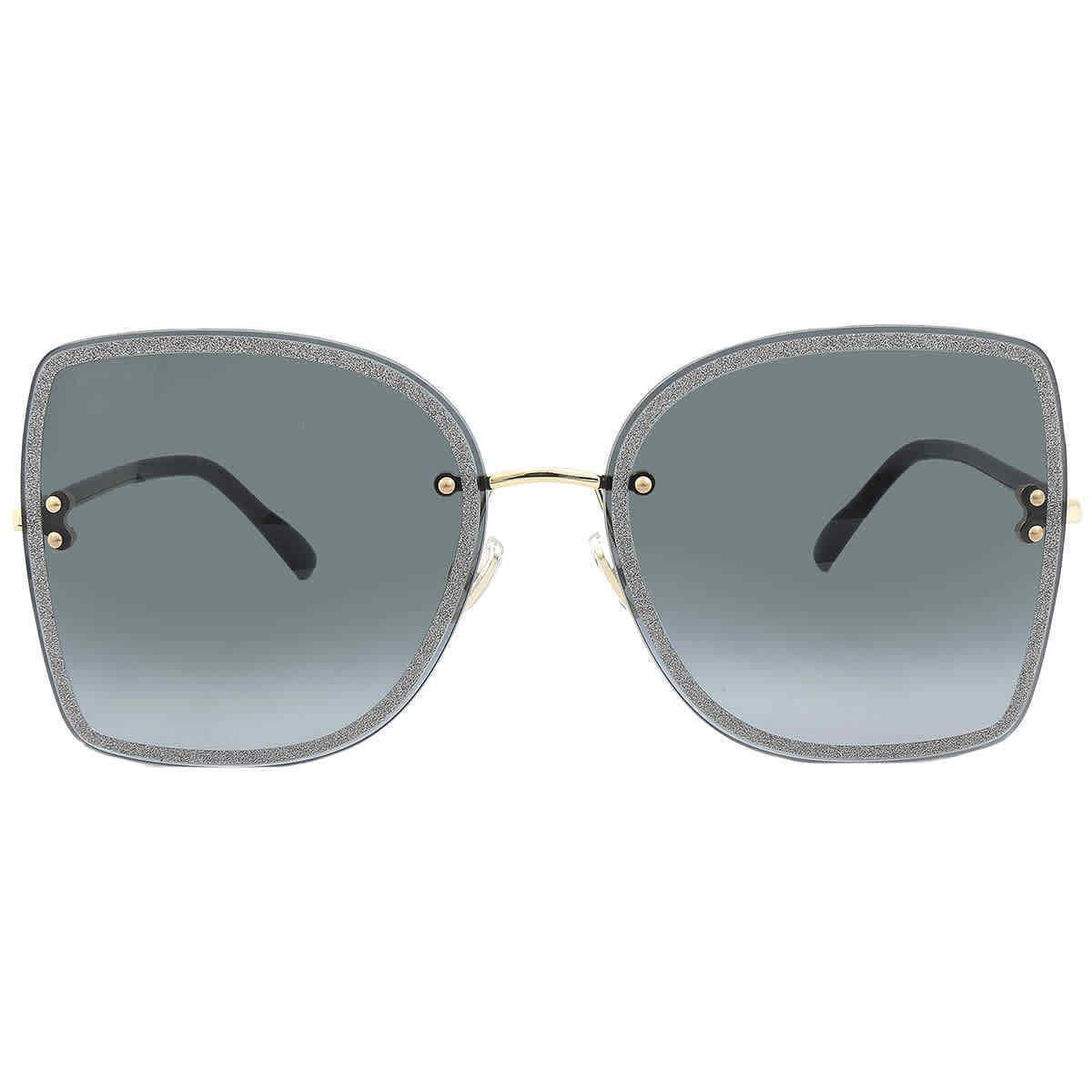 Jimmy Choo Grey Shaded Butterfly Ladies Sunglasses Leti/s 02M2/9O 62