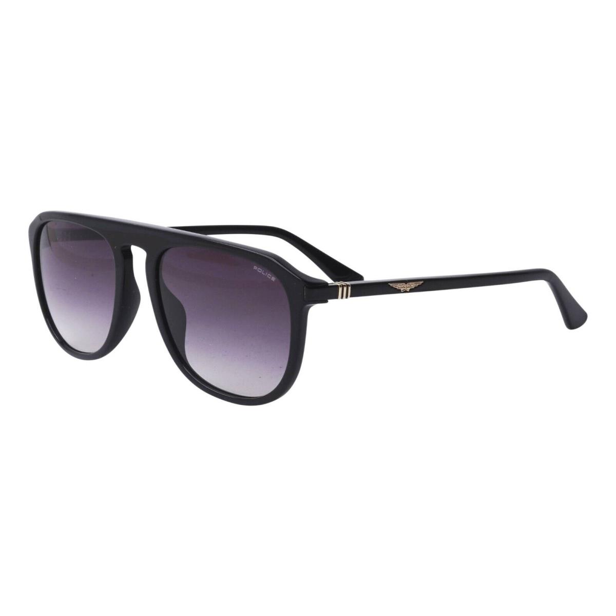 Police Sunglasses Men's Origins-48 SPLE06 700F Black 56-19-145