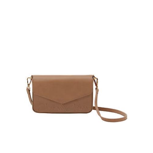 Cavalli Class Messina Camel Small Envelope Crossbody Bag