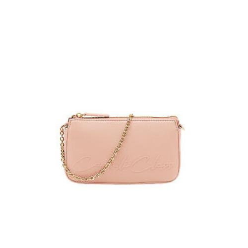 Cavalli Class Bari Powder Pink Small Clutch Shoulder Bag