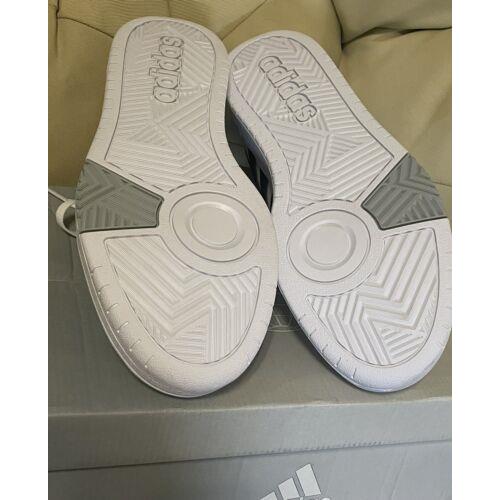 Adidas shoes Hoops - White, Leopard Print 3