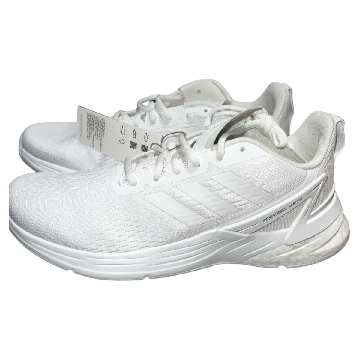 Adidas Mens Response Super FX4830 Boost White White Running Shoes Size 8.5 - White