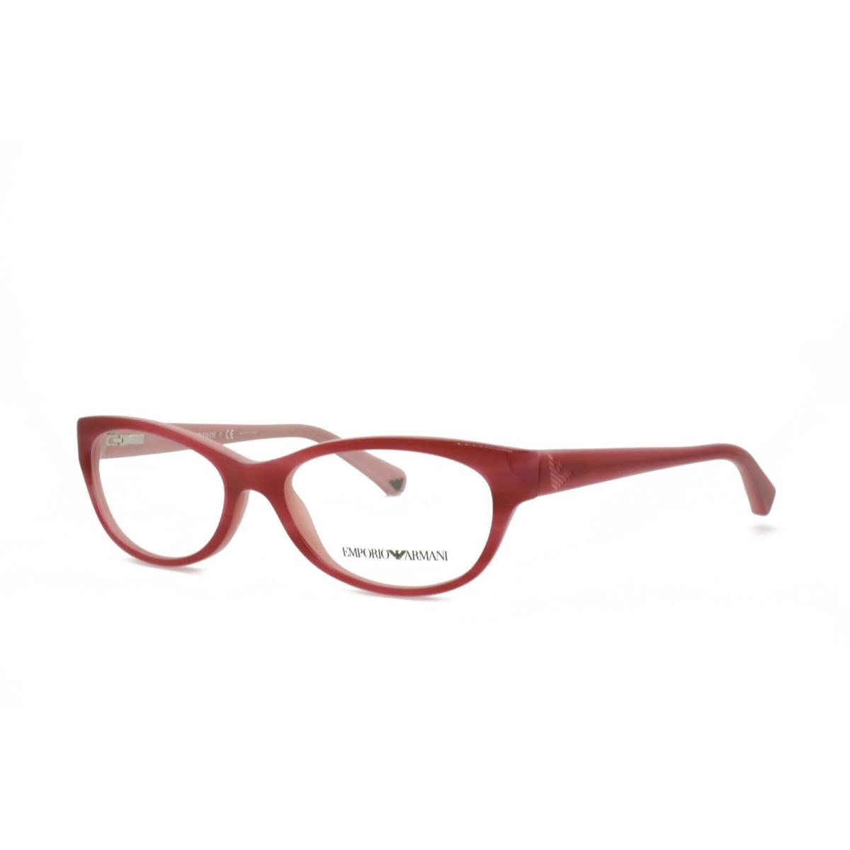 Emporio Armani 3008 5053 51-16-135 Red Eyeglasses Frames