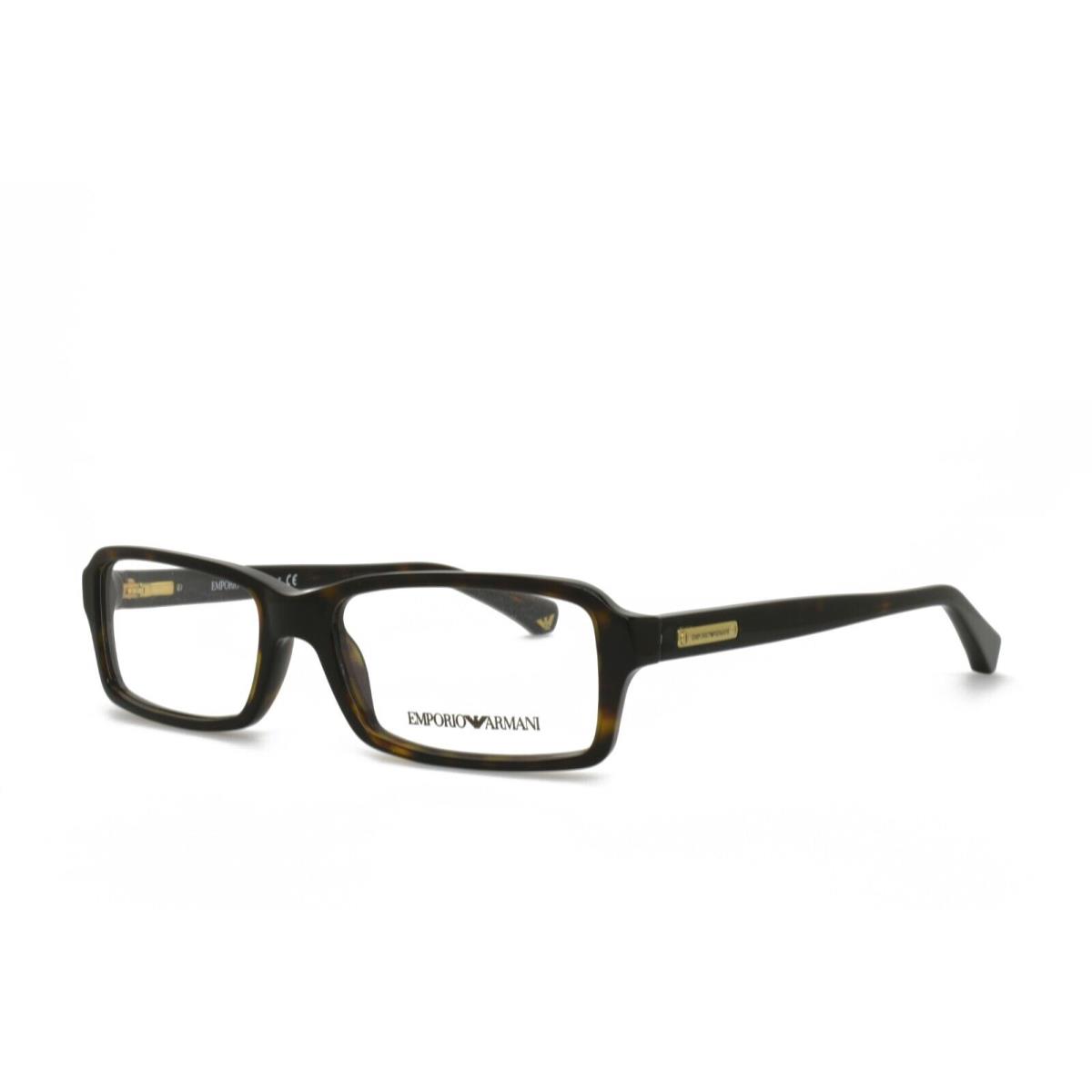 Emporio Armani 3010 5026 52-16-140 Tortoise Eyeglasses Frames