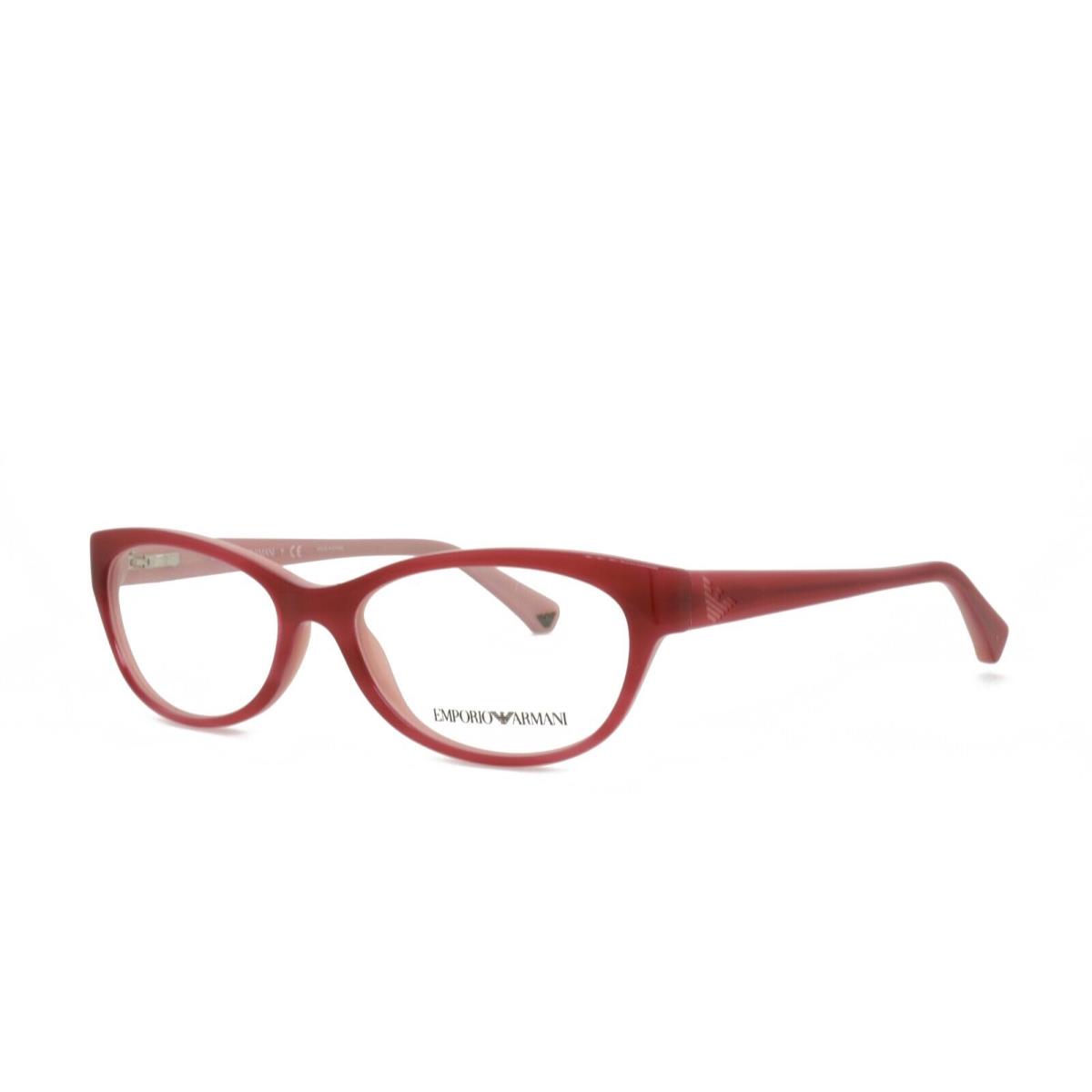 Emporio Armani 3008 5053 53-16-140 Red Eyeglasses Frames