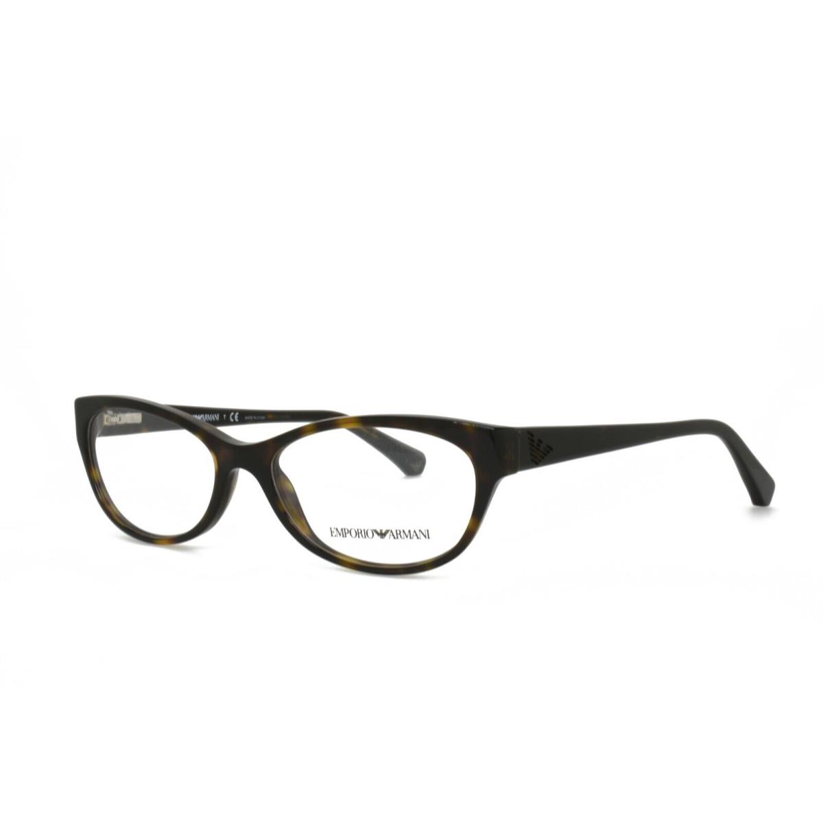 Emporio Armani 3008 5026 53-16-140 Tortoise Eyeglasses Frames