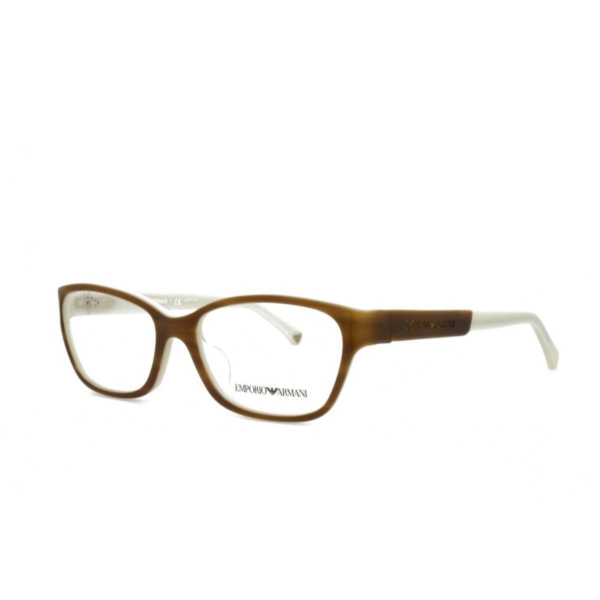 Emporio Armani 3004F 5047 52-16-140 Brown Eyeglasses Frames