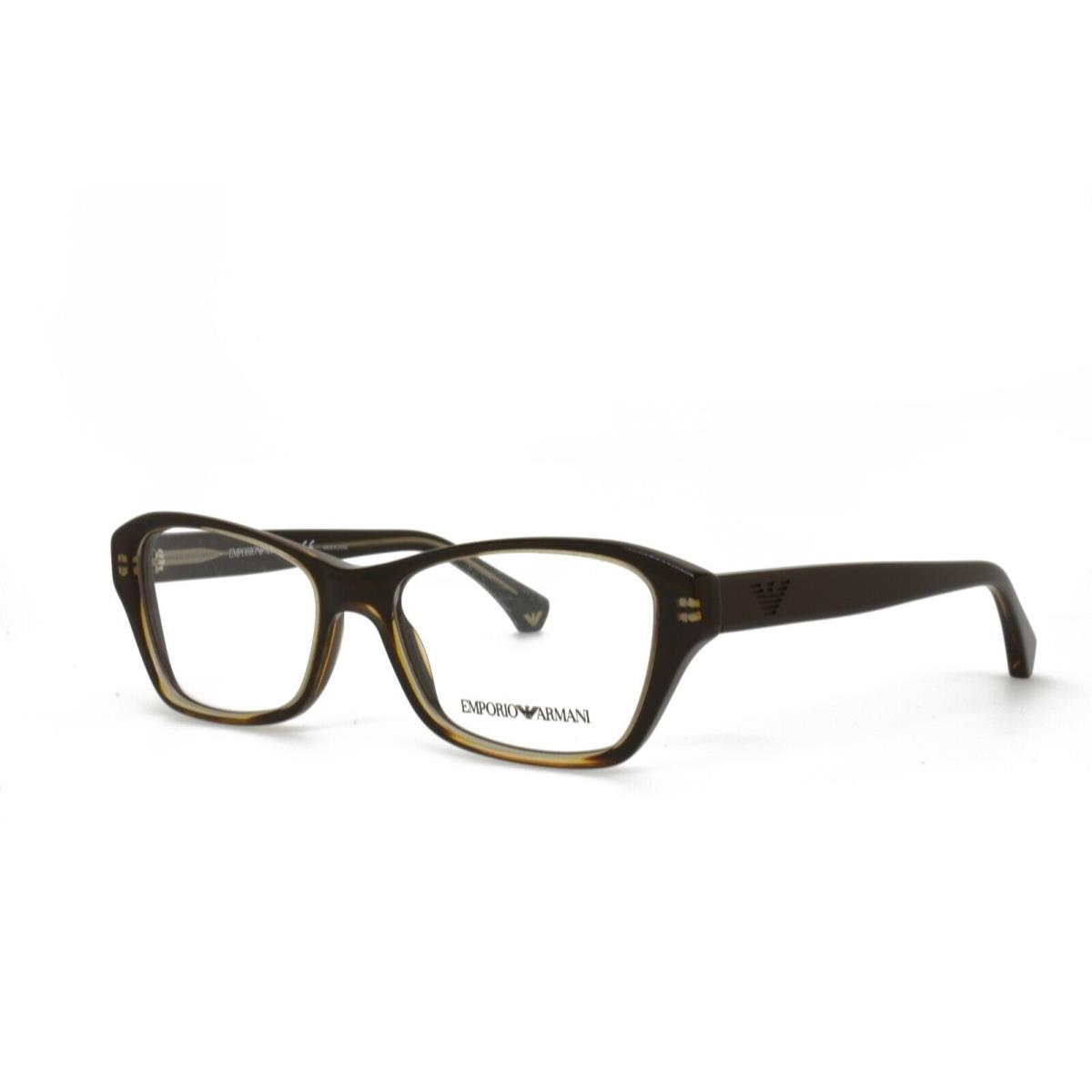 Emporio Armani 3032 5222 52-16-140 Brown Eyeglasses Frames