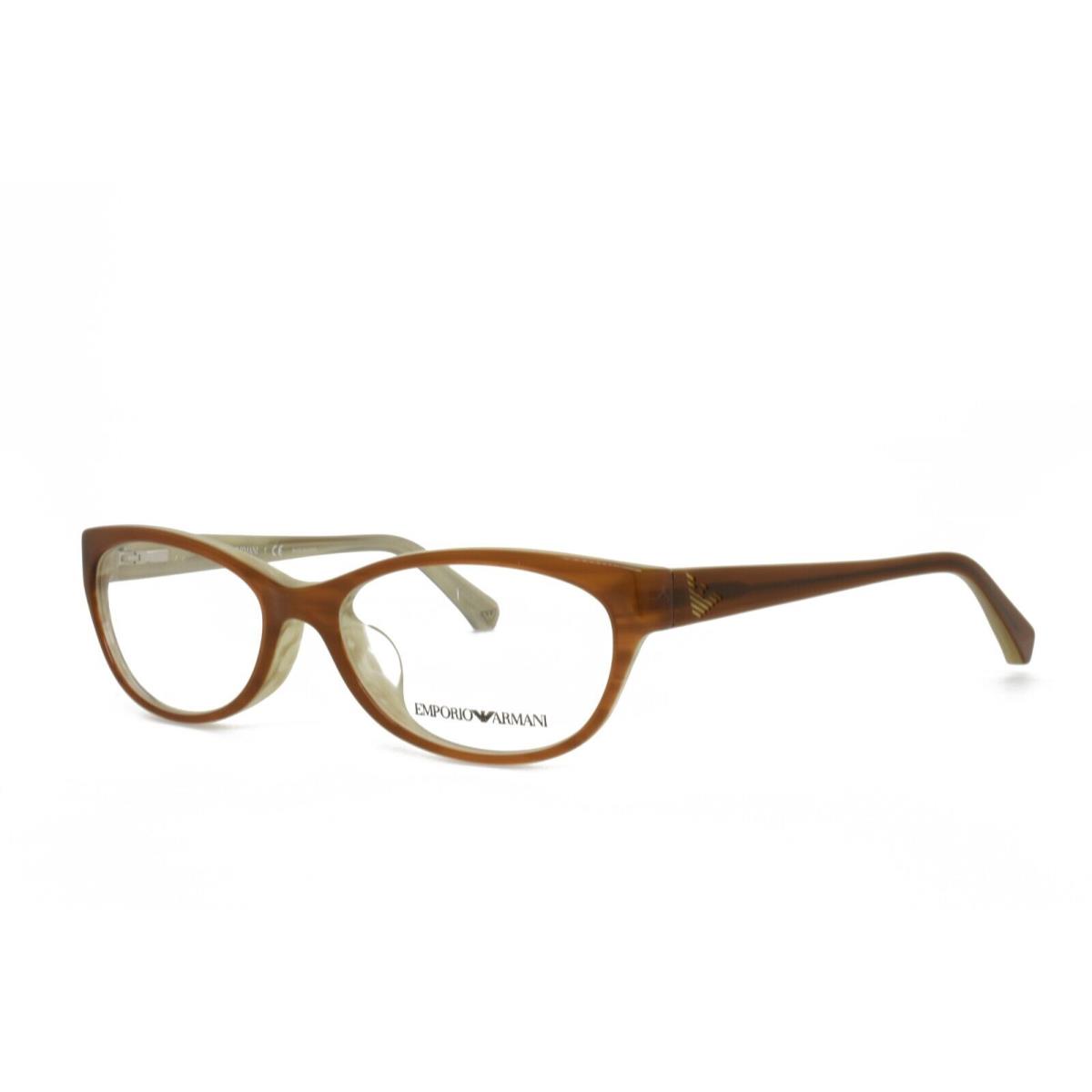 Emporio Armani 3008F 5054 53-16-140 Brown Eyeglasses Frames