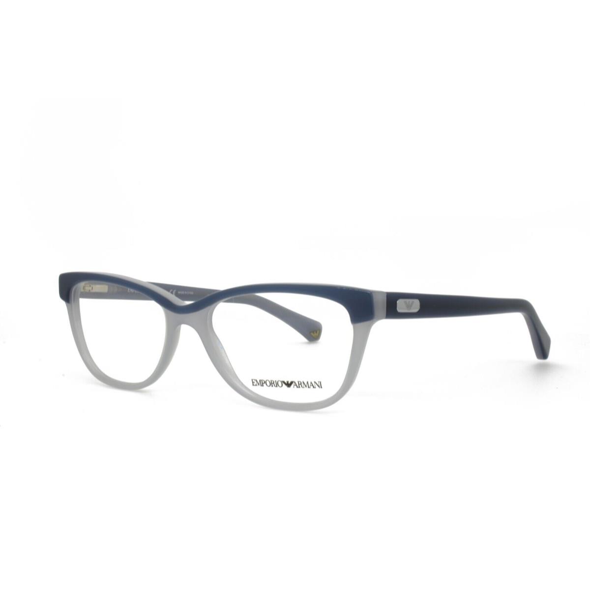 Emporio Armani 3015 5109 53-17-140 Blue Purple Eyeglasses Frames