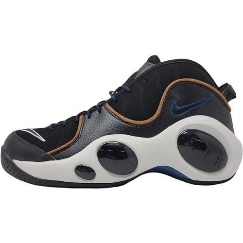 Nike Mens Air Zoom Flight 95 Black Valerian Blue DV6994 001 Size 10 - Black