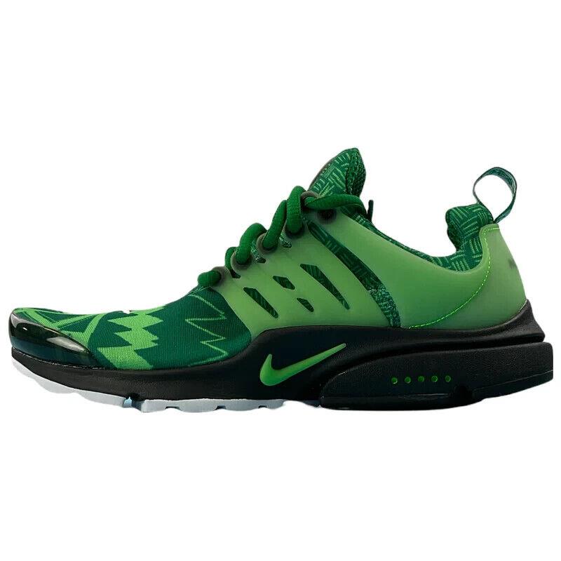 Nike Mens Air Presto Naija CJ1229-300 Green Black Running Sneaker Shoes Size 7-9 - Green